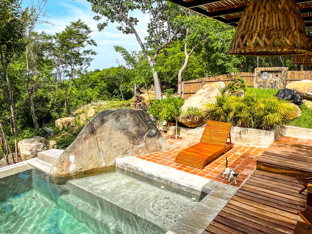 airbnb outside of puerto escondido with private pool