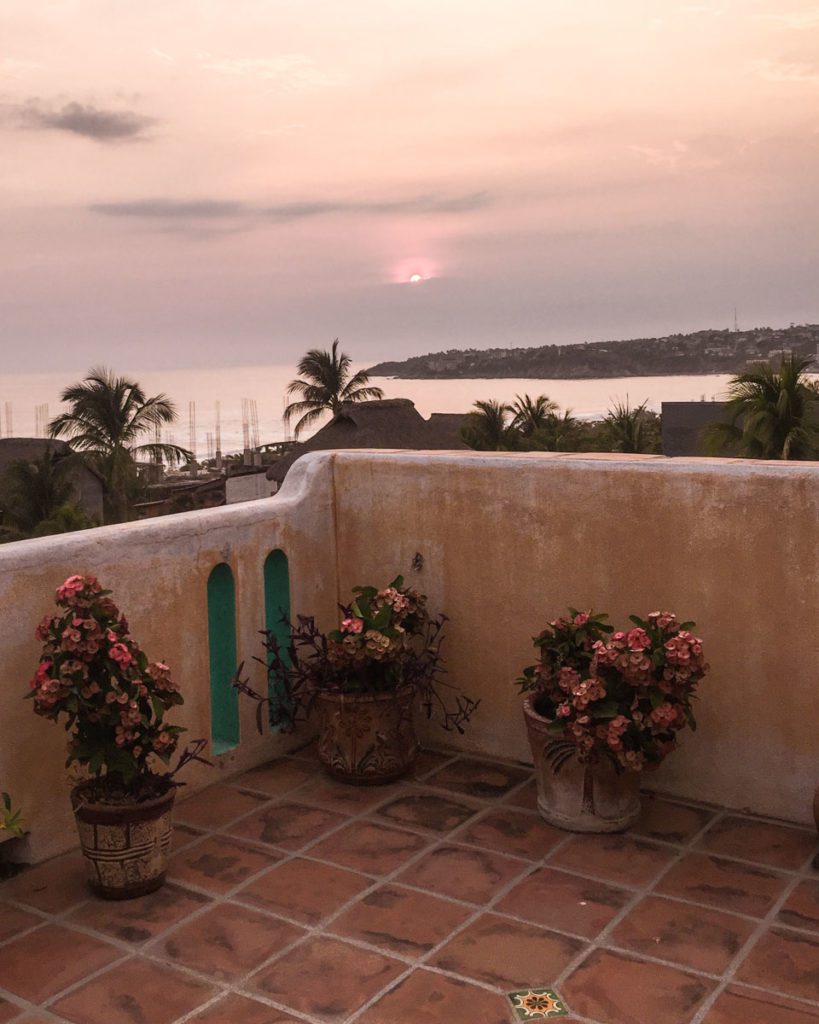 casa mandala roof terrace puerto escondido hotel zicatela