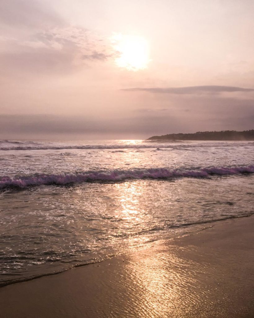 puerto escondido sunset zicatela