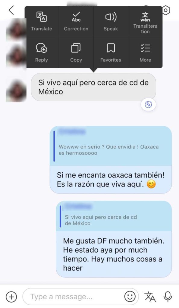 spanish language exchange chat app hellotalk