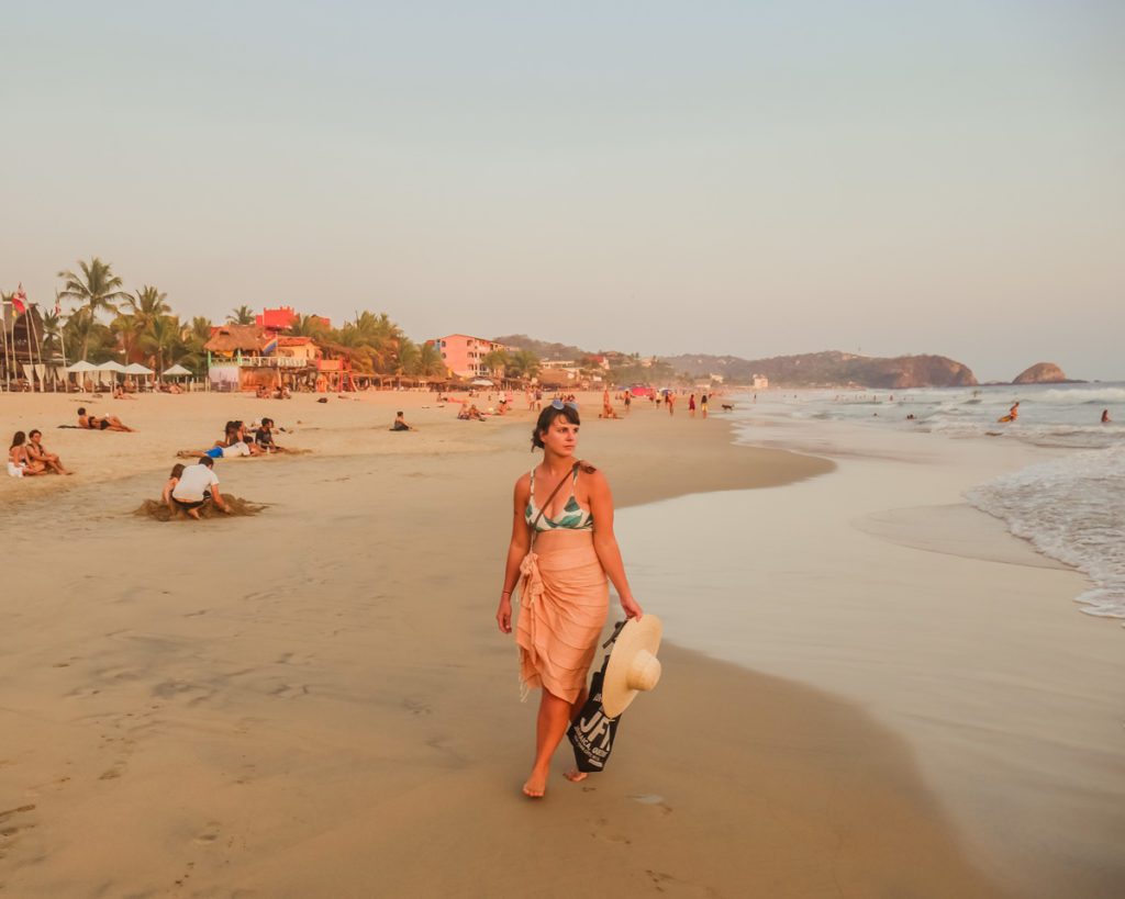 oaxaca coast zipolite beach