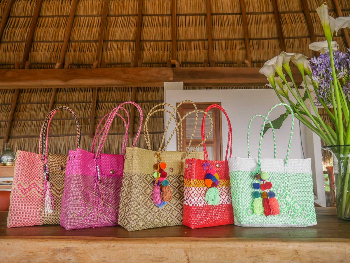 san agustinillo hotel zazil retreat artisan goods bags