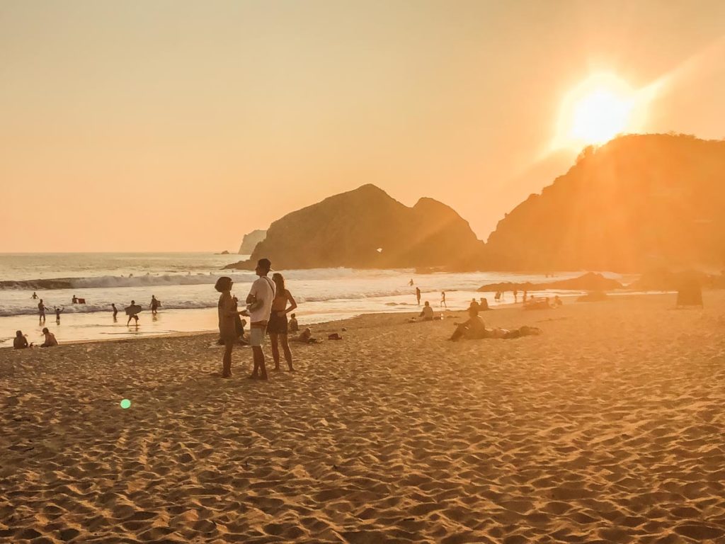 zipolite beach sunset mazunte travel guide