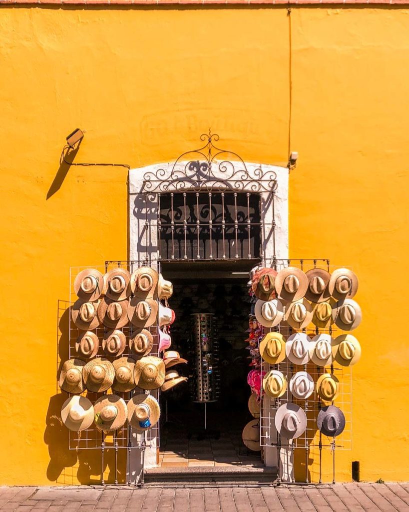 cholula town color puebla trave