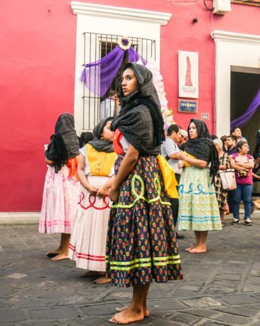 good friday procession oaxaca