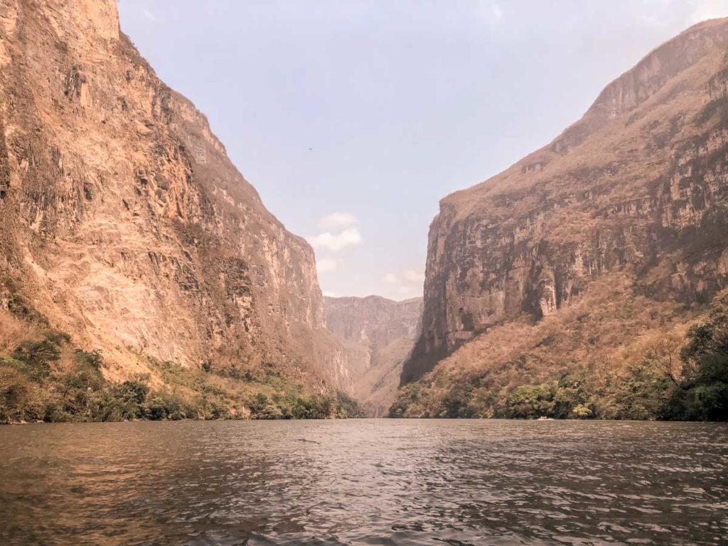 sumidero canyon chiapas travel