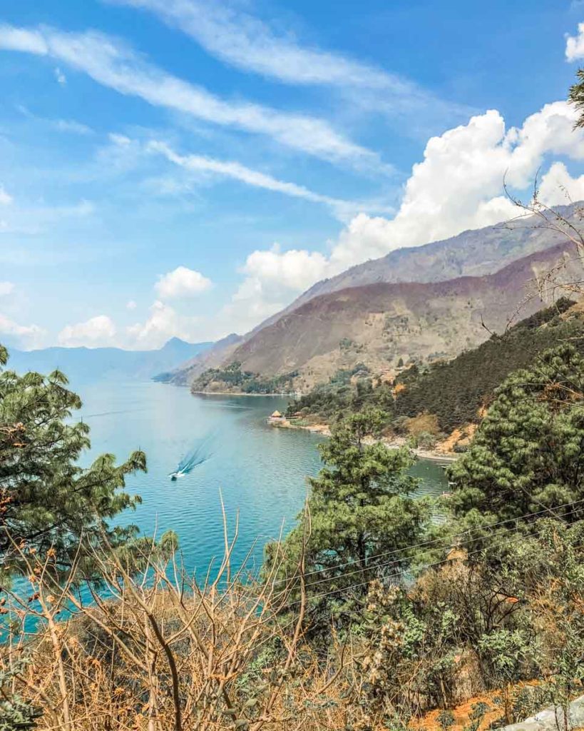 hiking to the top of villa sumaya lake atitlan