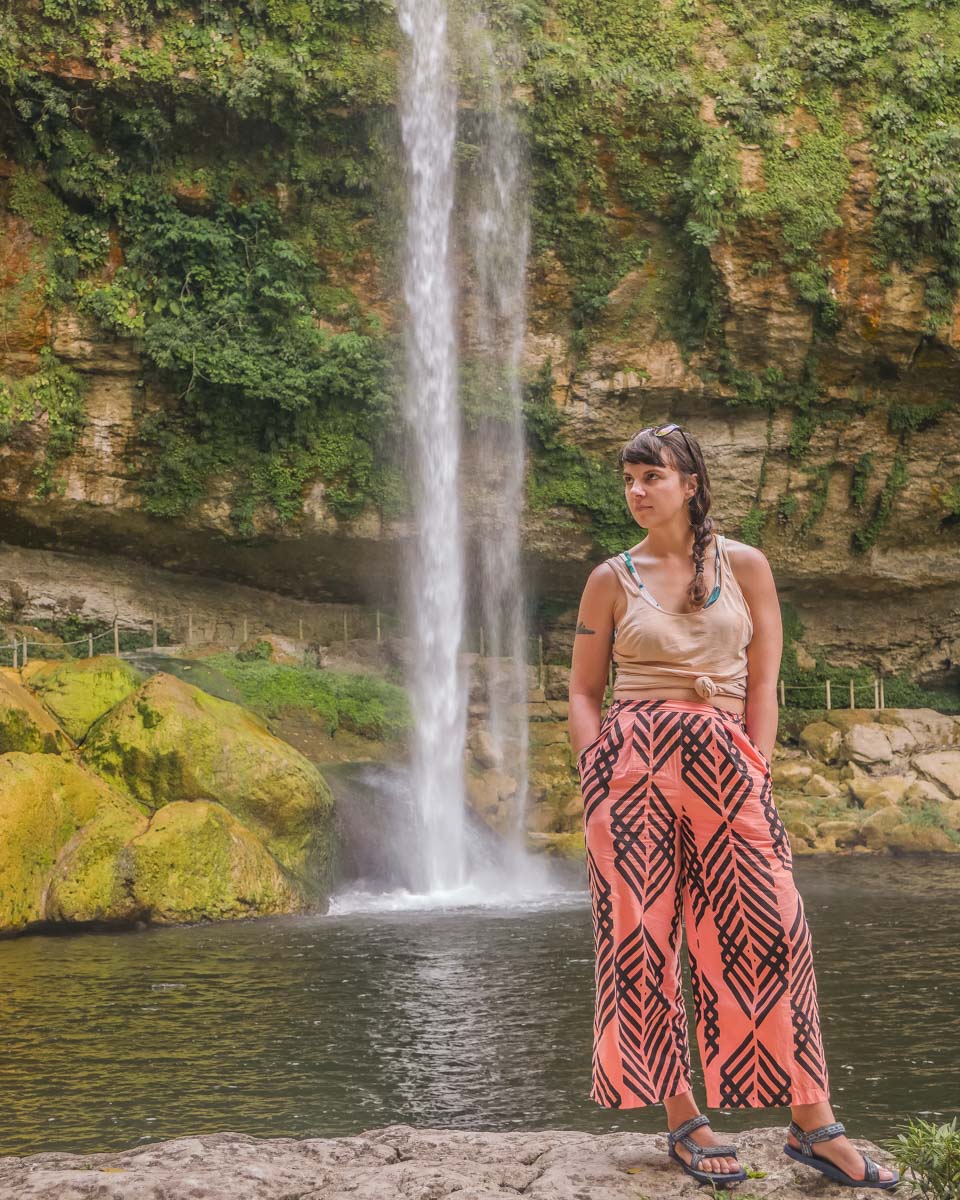 misol ha waterfall palenque chiapas