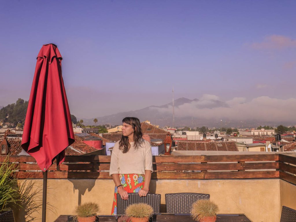 roof terrace at casa lum boutique hotel san cristobal