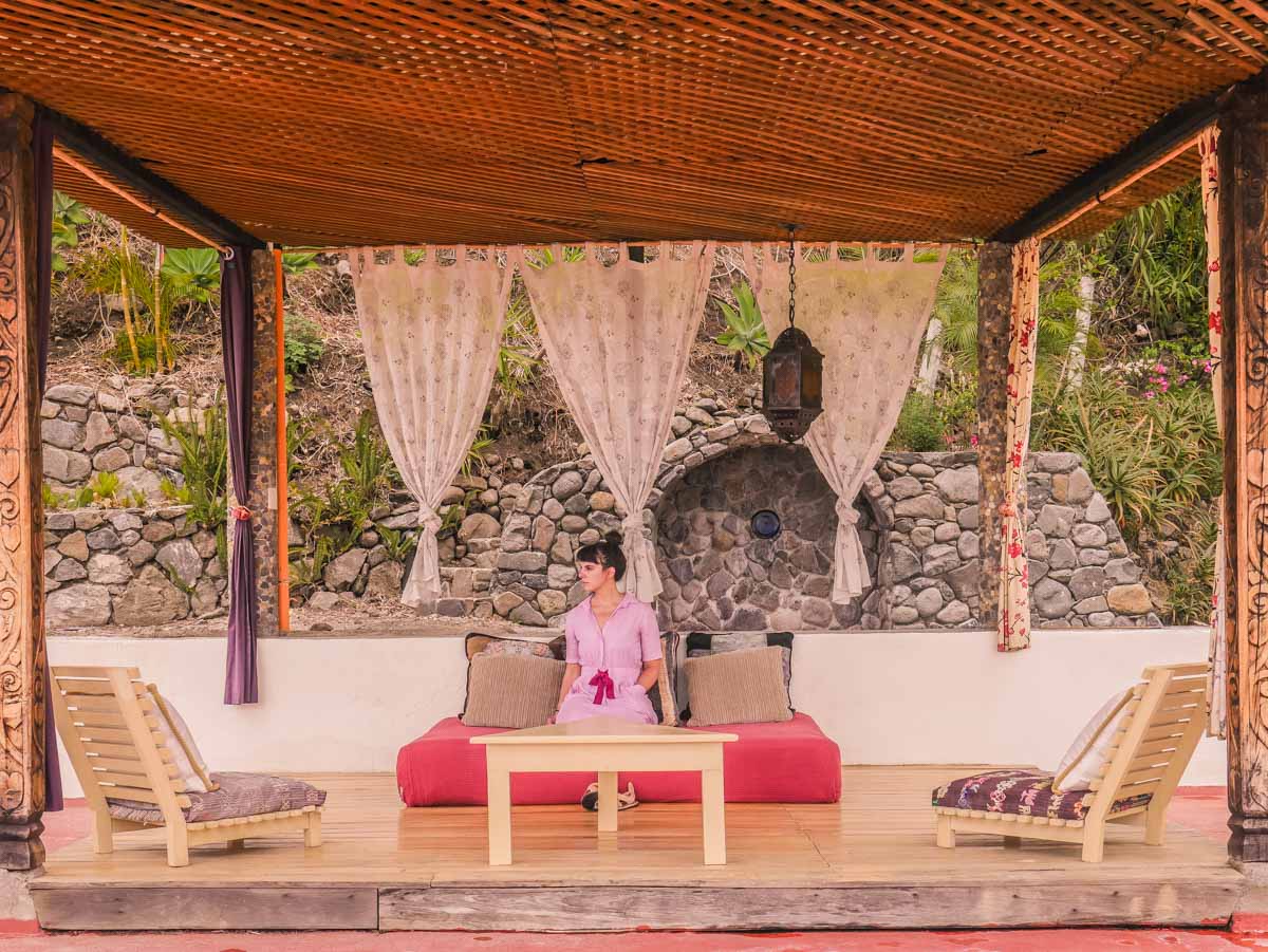 sitting area guatemala retreat