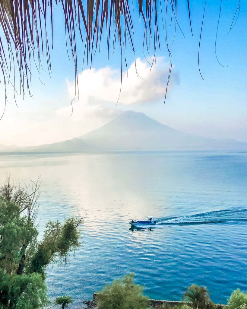 view from the room at villa sumaya yoga retreat guatemala