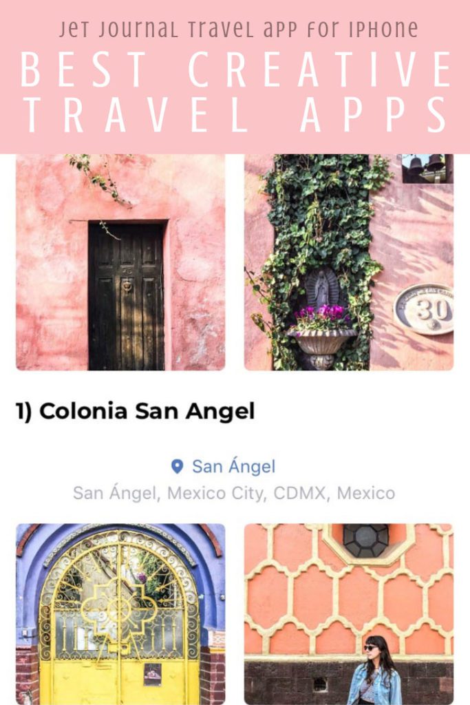 Best creative apps for travel, jet journal travel app for iphone pinterest 4LR