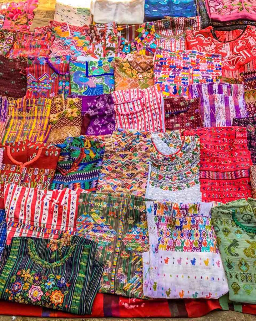 artisan textile shopping what to do in antigua guatemala