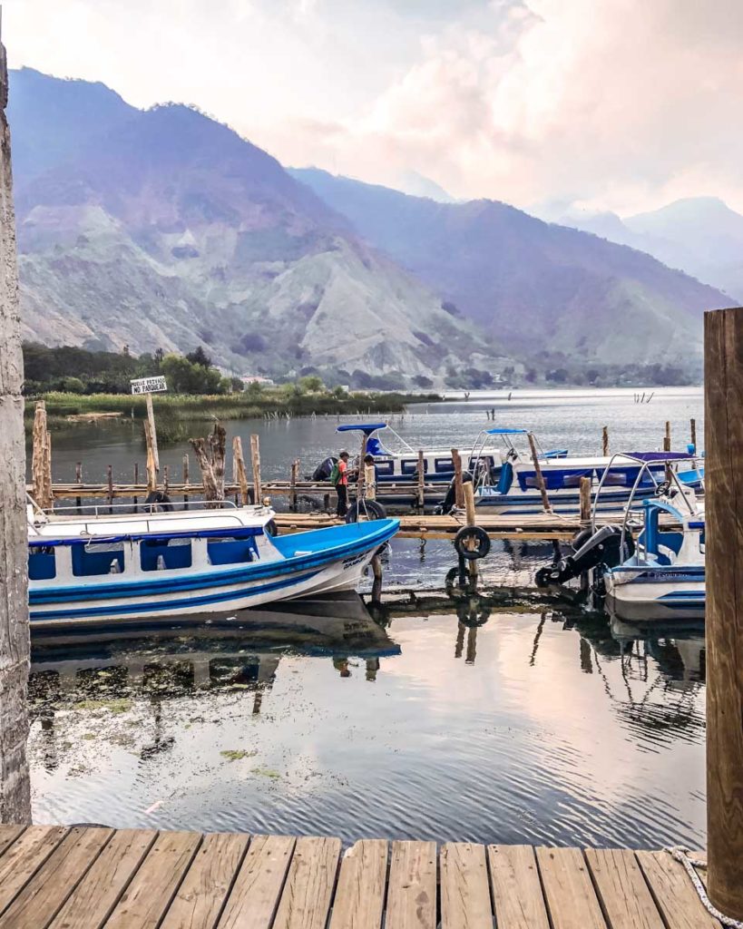 best places to visit in guatemala lake atitlan dock