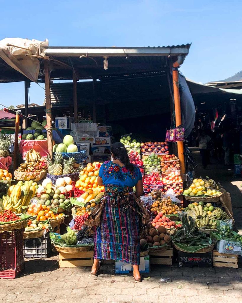 market in antigua guatemala