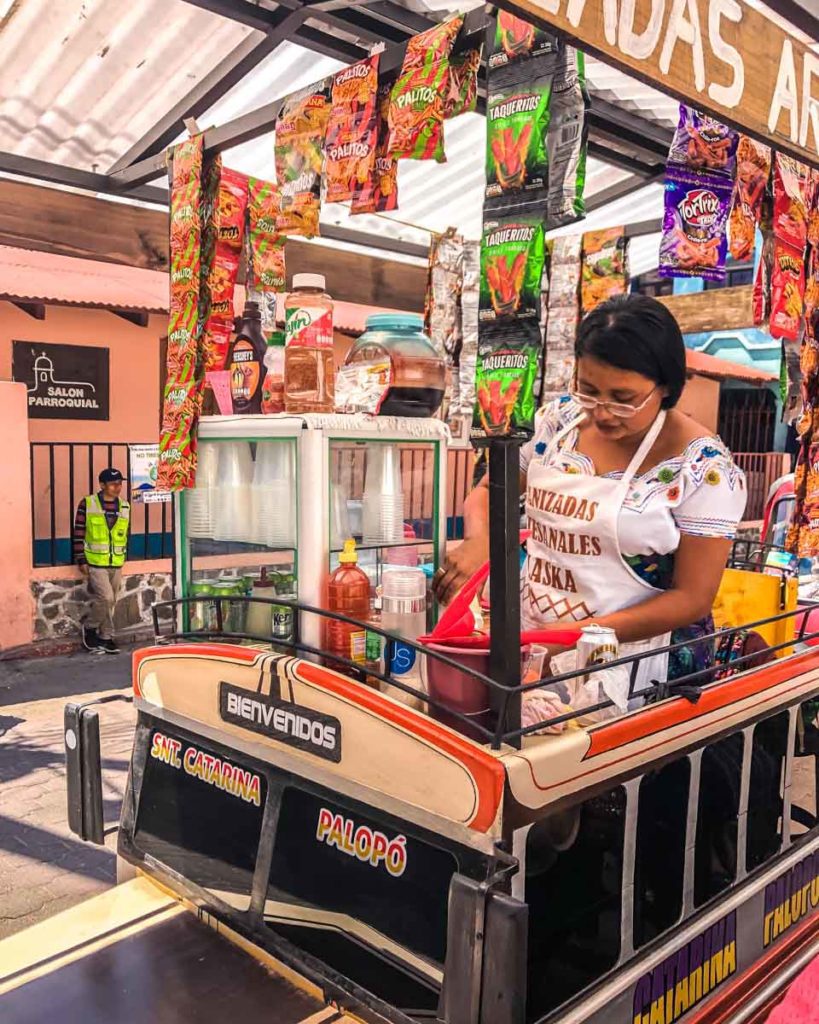 michelada street stand santa catarina palopo