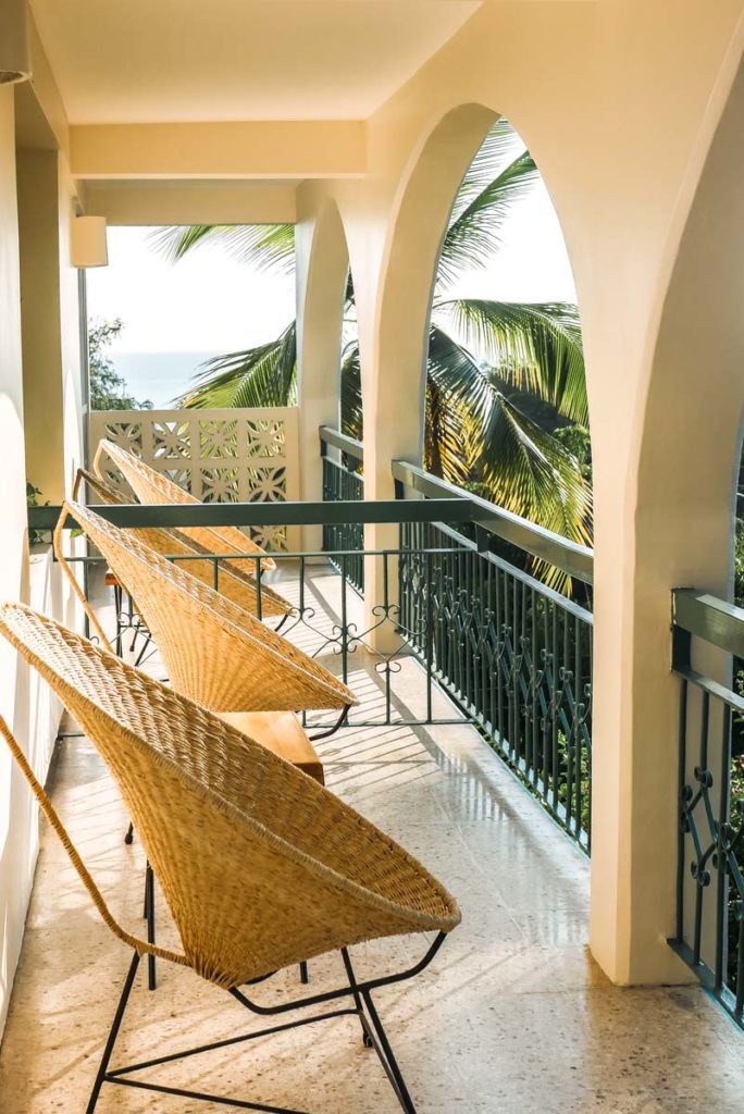 balcony at hotel villasol playa bacocho