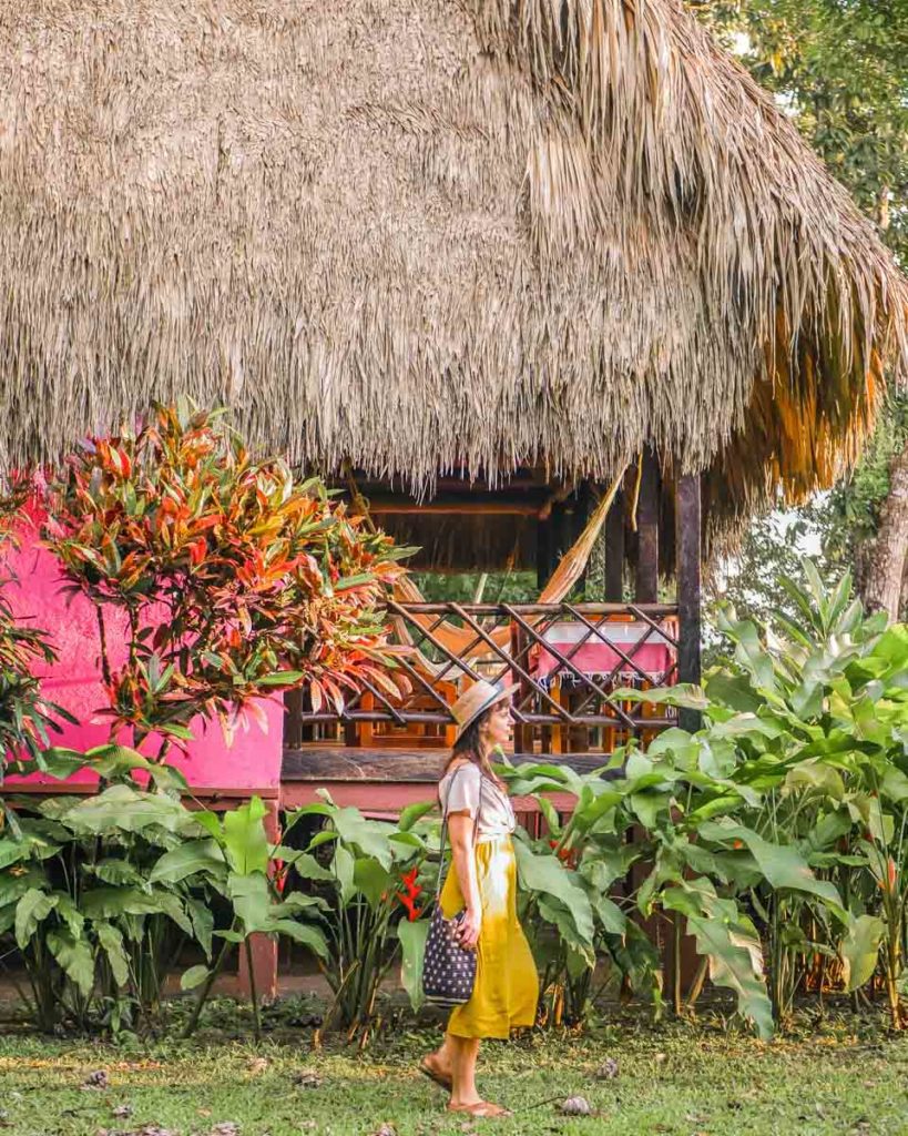 pretty cabins at chiapas jungle lodge