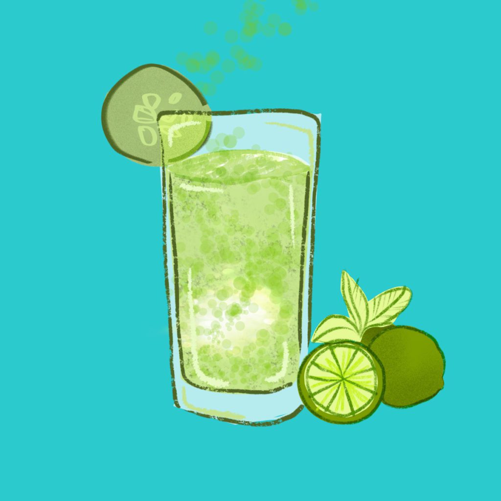 Cucumber Flavored Water: Agua de Pepino con Chia Recipe