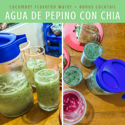 agua de pepino con chia cucumber flavored water recipe thumb