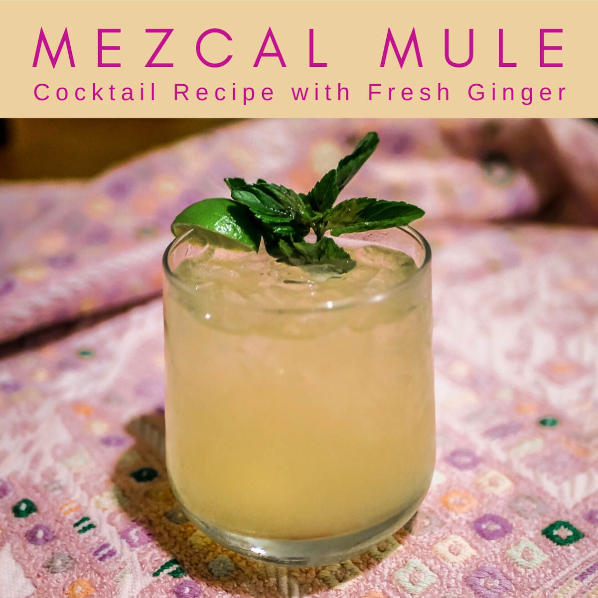 Copy of mezcal mule recipe