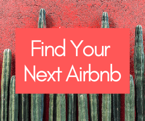 find your next airbnb banner