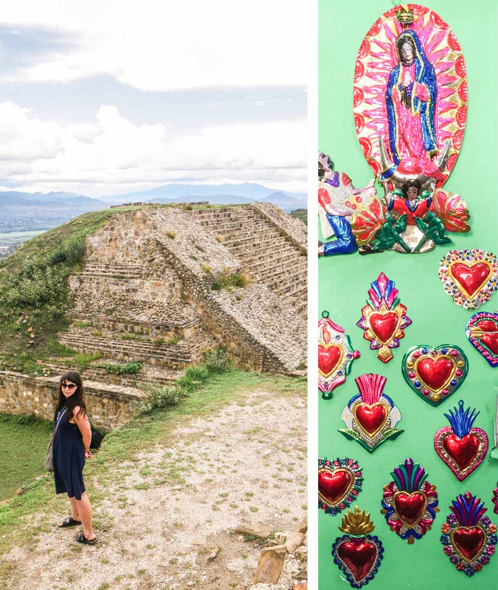monte alban and shopping in oaxaca