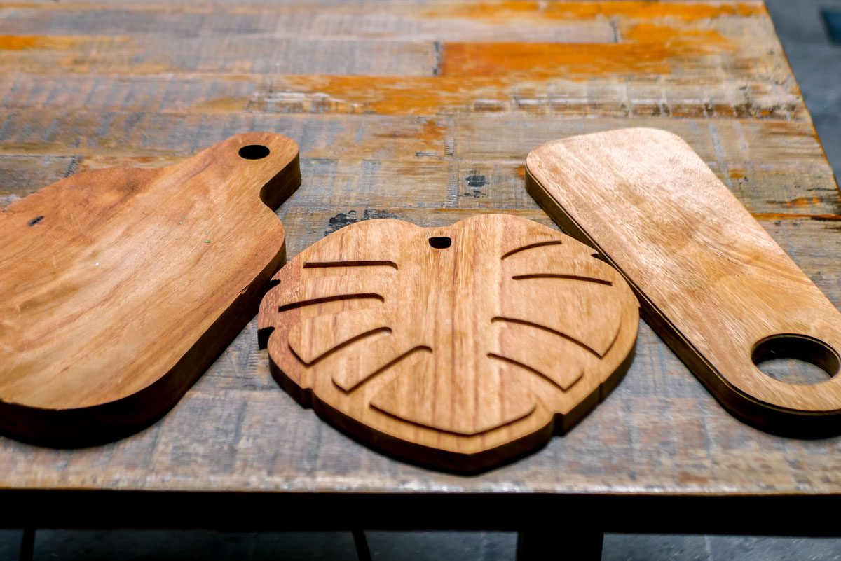 cutting board set artisan made