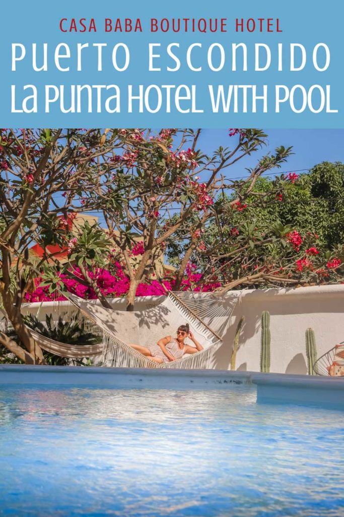 Copy of Puerto Escondido La Punta Hotel: Casa Baba with Pool