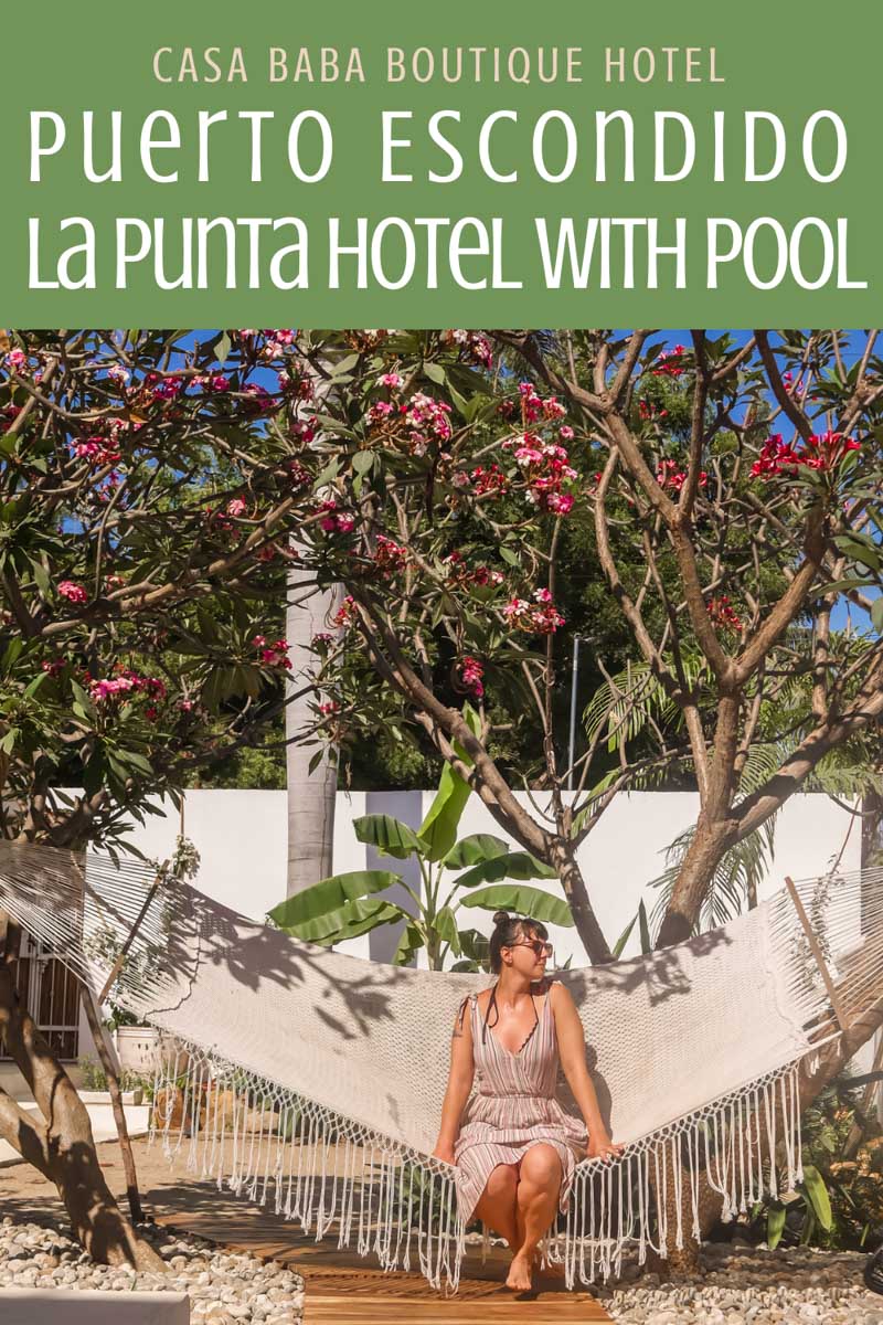 Copy of Puerto Escondido La Punta Hotel: Casa Baba with Pool
