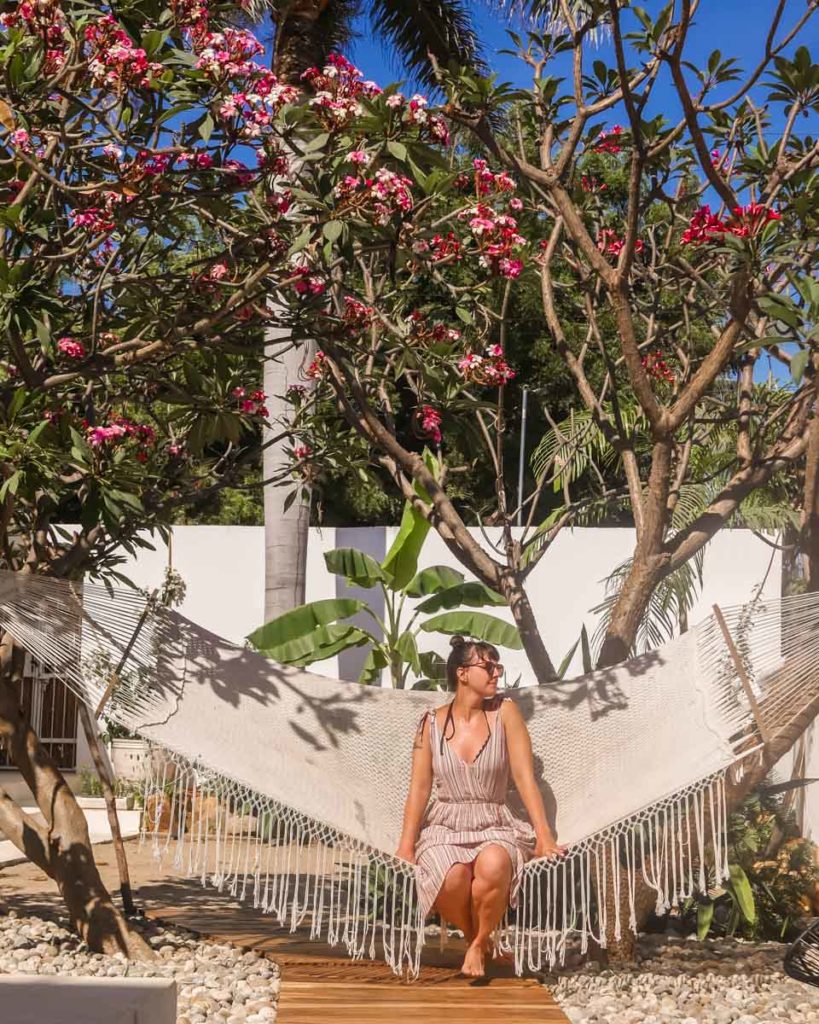 hammock and hang out areas la punta hotel