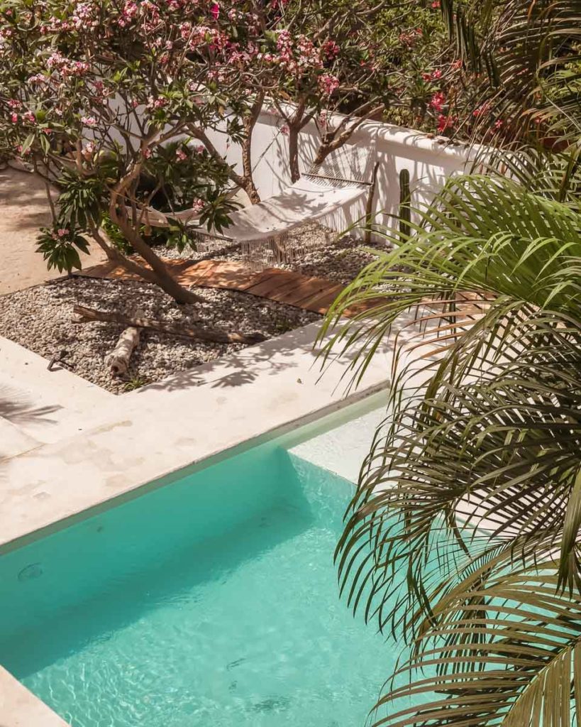 pool at casa baba hotel