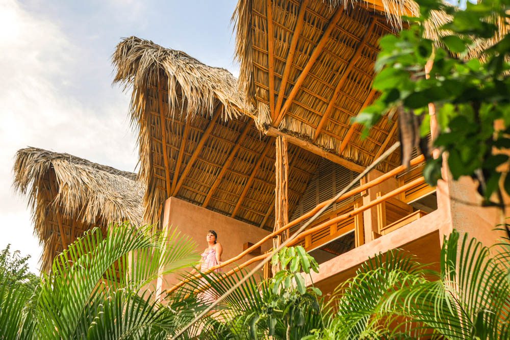 san agustinillo hotel monte uzulu balcony