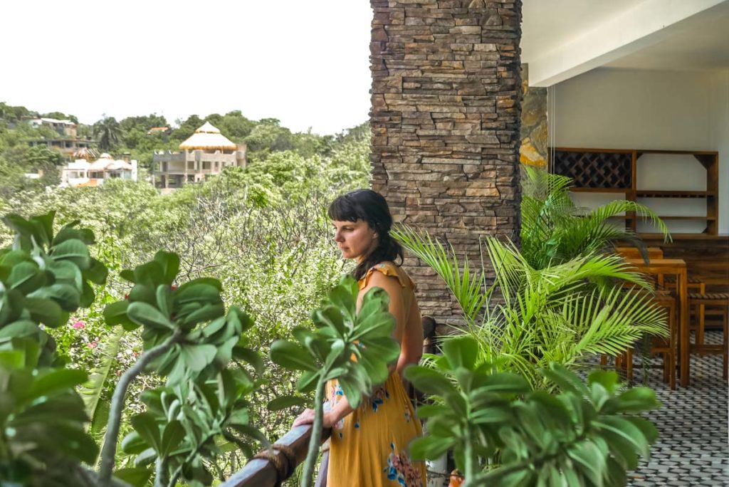 jungle and mountain view of playa estacahuite oaxaca bb luxury house