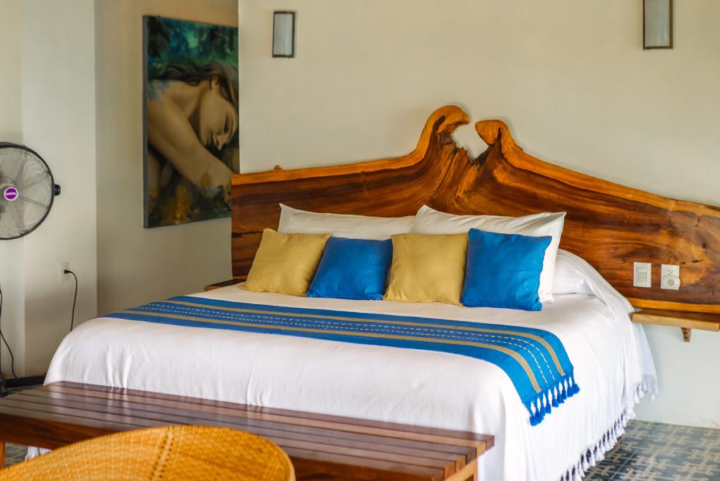 mexico vacation rental king bed suite