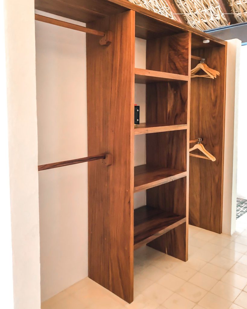 walk in closet bianni beuu luxury house mexico vacation rental