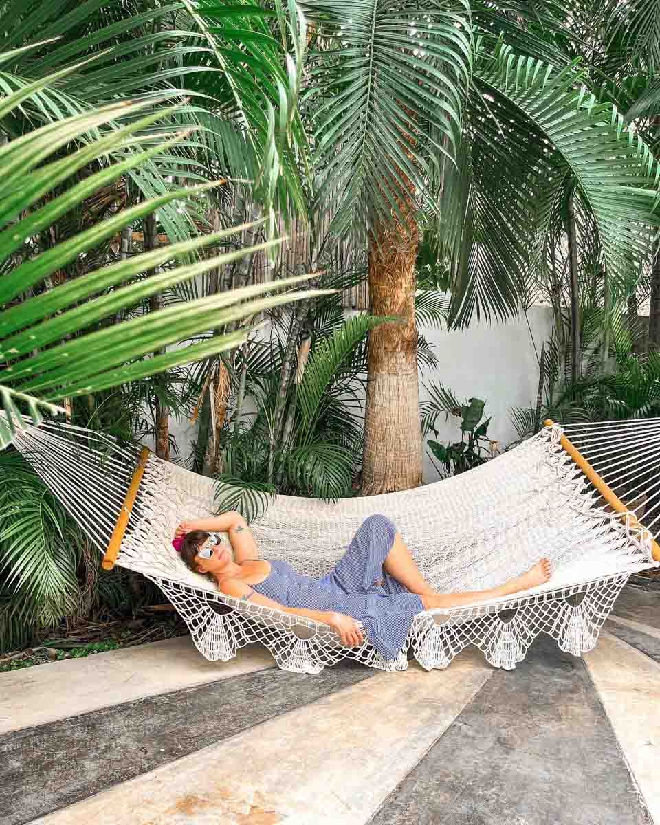 hammock at hotel la ropa beach zihuatanejo