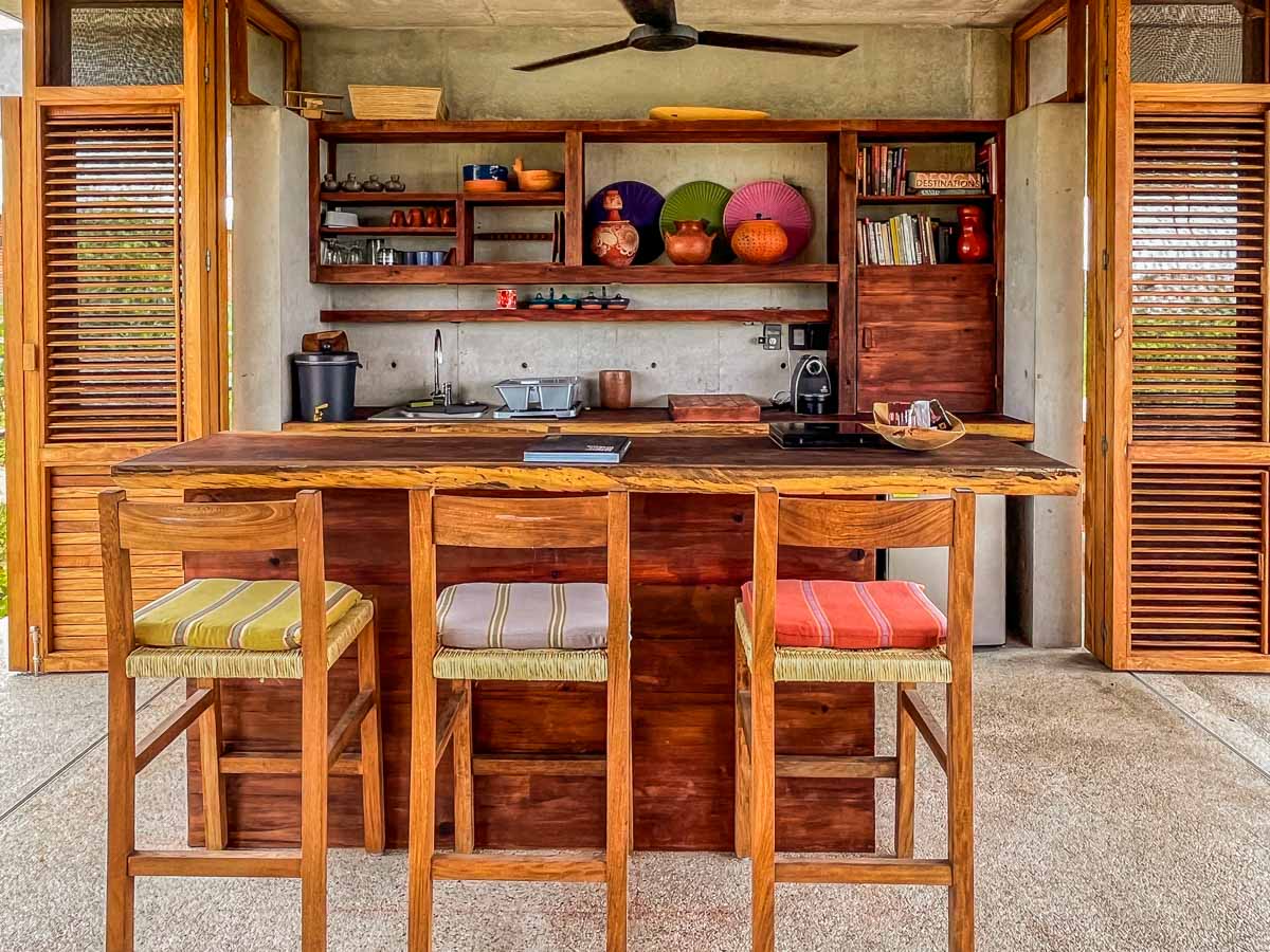 full kitchen where to stay in puerto escondido