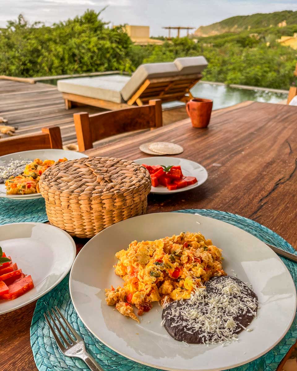 oaxaca beach rental breakfast included