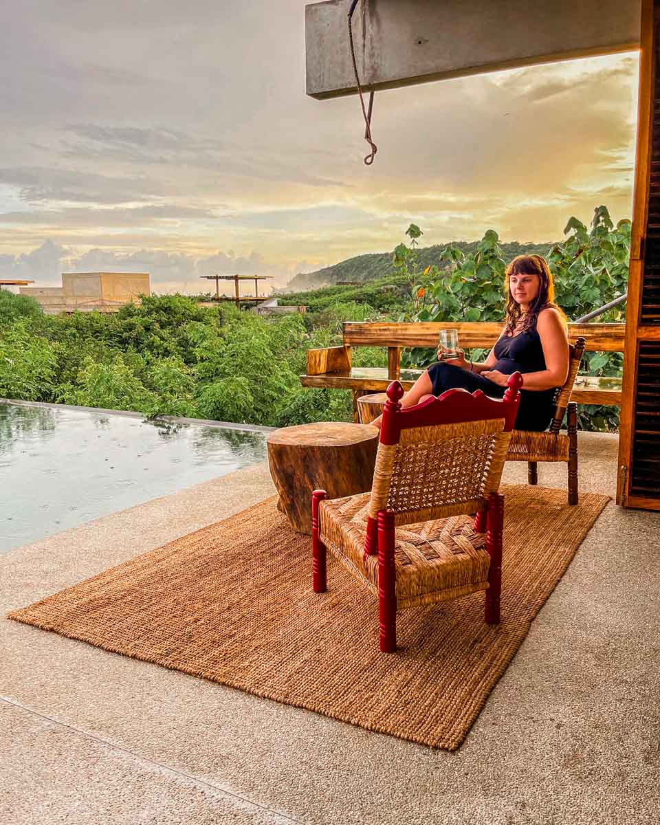 punta pajaros airbnb at sunset