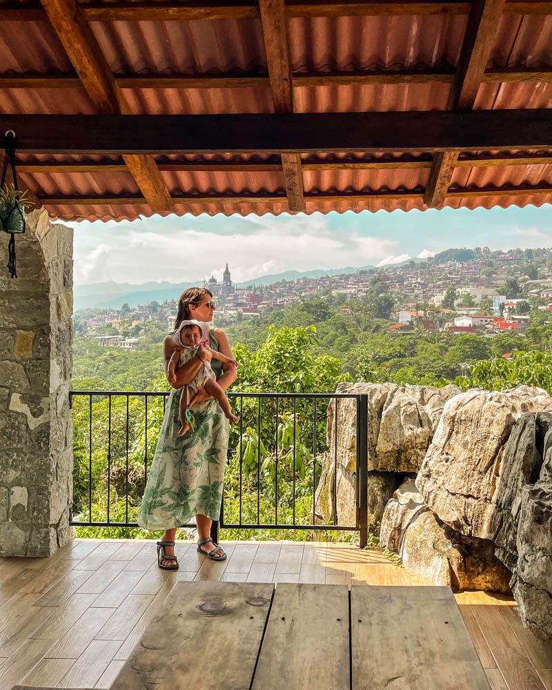 cuetzalan hotel with stunning view