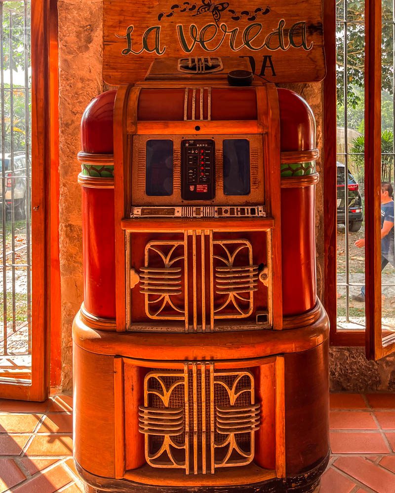 jukebox in posada la vereda