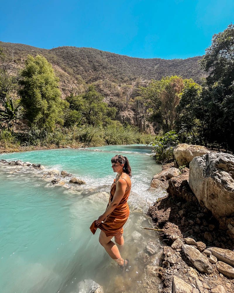 tolantongo river in hidalgo mexico